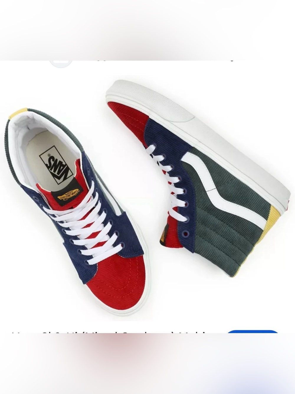 Vans SK-8 high top shoes